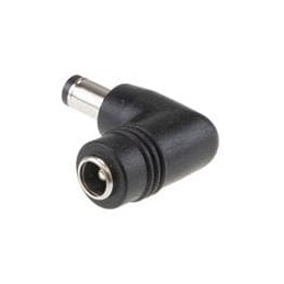 10 pcs : DC PLUG-P1J-P1LR - DC Power Connectors Change 2.1x5.5x11 to 2.5x5.5x9.5 RA Plug