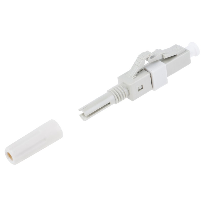 1 pcs - RS PRO, LC, PC Multimode Simplex Fibre Optic Connector, OM3 50/125μm Fibre Size, ≤ 0.4dB Insertion Loss