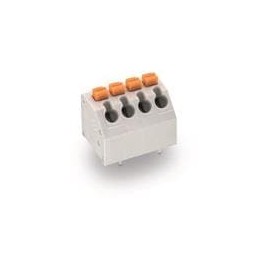 10 pcs : 691412320004M - Fixed Terminal Blocks WR-TBL 300VAC 4A 4Po 45 Deg 30-16AWG