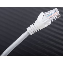 1 pcs - RS PRO Cat5e Male RJ45 to Male RJ45 Ethernet Cable, U/UTP, Grey PVC Sheath, 2m