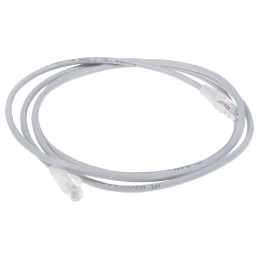 1 pcs - RS PRO Cat5e Male RJ45 to Male RJ45 Ethernet Cable, U/UTP, Grey PVC Sheath, 2m