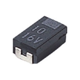 50 pcs - F971A106MAA KYOCERA AVX 10μF Electrolytic Tantalum Capacitor 10V dc, F97 Series