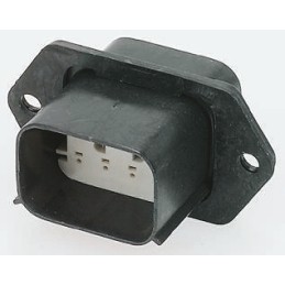 1 pcs - Molex, MX150L Male Connector Housing, 5.84mm Pitch, 6 Way, 2 Row