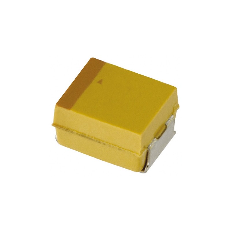 20 pcs - TCJT476M006R0080 KYOCERA AVX 47μF Surface Mount Polymer Capacitor, 6.3V dc