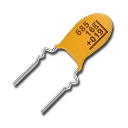 20 pcs - T350A105M035AT KEMET 1μF MnO2 Tantalum Capacitor 35V dc, T350 Series