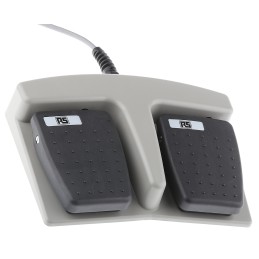 1 pcs - RS PRO General Purpose Momentary Foot Switch - Thermoplastic Case Material, DPST, 3 A Contact Current, 24V Contact