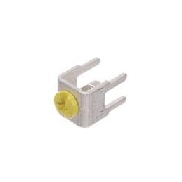 10 pcs : 7772-7 - Terminals M3 screw terminal w/ Yel scrw installd