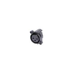 10 pcs : NC3FAAH1-0 - XLR Connectors 3P FEMALE HORIZ PIN 1/GRD NO LATCH
