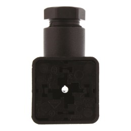 1 pcs - Hirschmann GDM 3P+E DIN 43650 A, Female Solenoid Valve Connector, 250 V Voltage