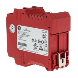 1 pcs - Rockwell Automation Light Beam/Curtain, Safety Switch/Interlock Safety Relay, 24V ac/dc, 2 Safety Contacts