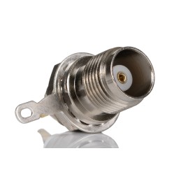 1 pcs - RS PRO, jack Bulkhead TNC Connector, 50Ω, Solder Termination, Straight Body