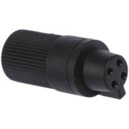1 pcs - binder Circular Connector, 4 Contacts, Cable Mount, Subminiature Connector, Socket, Female, IP40, 719 Series