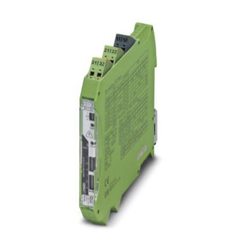 1 pcs - Phoenix Contact 1 Channel Galvanic Barrier, Isolating Amplifier, Current, Voltage Input, Current, Voltage Output, ATEX