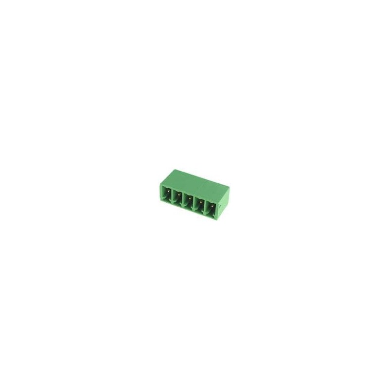 10 pcs : 1861976 - Pluggable Terminal Blocks 5 Pos 3.81mm pitch Through Hole Header