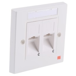 1 pcs - RS PRO Telephone Socket 2-way