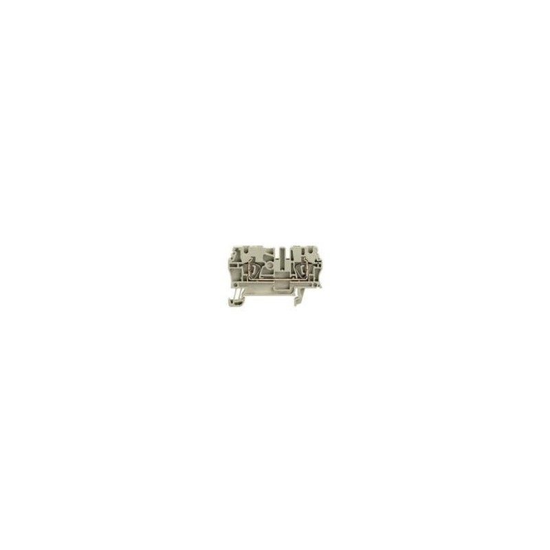 10 pcs : 1683310000 - DIN Rail Terminal Blocks ZDU 2.5 GY