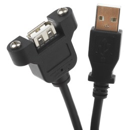 1 pcs - StarTech.com USB 2.0 Cable, Male USB A to Female USB A USB Extension Cable, 300mm