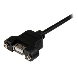 1 pcs - StarTech.com USB 2.0 Cable, Male USB A to Female USB A USB Extension Cable, 300mm