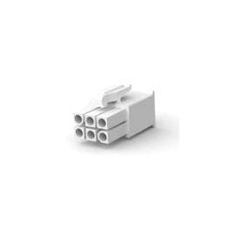 10 pcs : 172339-1 - Pin & Socket Connectors 6POS UNIV M-N-L HSG