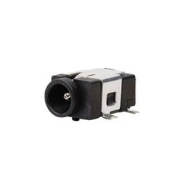 10 pcs : PJ-035-SMT-TR - DC Power Connectors power jack, 1.0 x 3.8 mm, horizontal, SMT, high current, 0 switches, T&R package