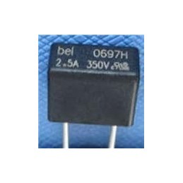 10 pcs : 0697H9150-01 - Fuses with Leads - Through Hole 15A 350V