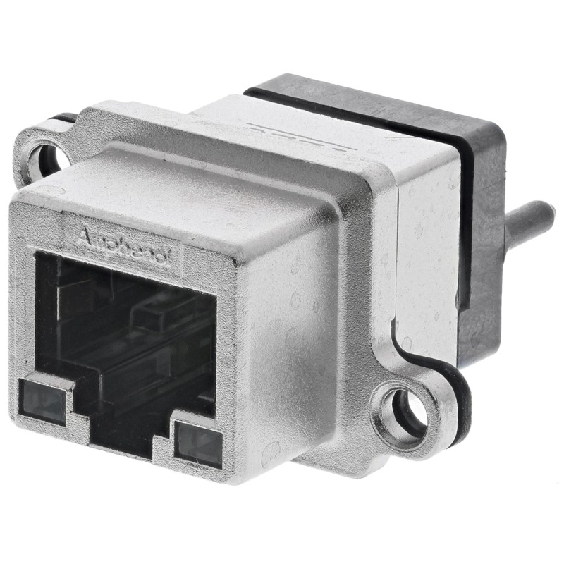 1 pcs - Amphenol ICC MRJ Series Female RJ45 Connector, Through Hole