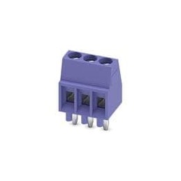 10 pcs : 1725669 - Fixed Terminal Blocks 3P 2.54mm 90DEG