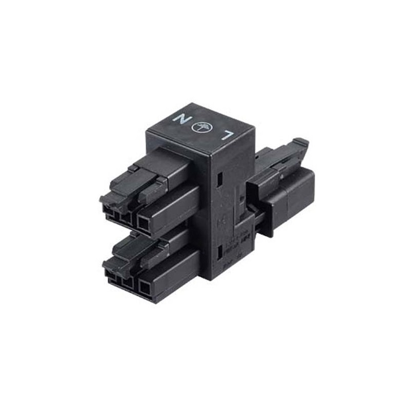 1 pcs - Wago 890 Series WINSTA MINI H Distribution Connector, 3-Pole, Female, Male, 3-Way, Cable Mount, 16A