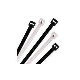 10 pcs : CTSB15NT50-M - Cable Ties Industrial Strength Steel Barb Cable Ties, 15inch Black 50lb, Sold per each piece