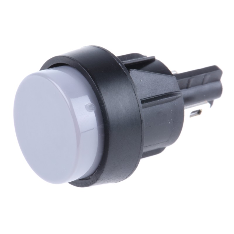 1 pcs - Marquardt Push Button Switch, Momentary, Panel Mount, 16mm Cutout, SPST