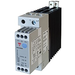 1 pcs - Carlo Gavazzi RGC1S Series Solid State Relay, 43 A Load, DIN Rail Mount, 600 V ac Load, 32 V dc Control