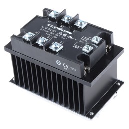 1 pcs - Sensata / Crydom HS103DR Series Solid State Relay, 55 A Load, DIN Rail Mount, 530 V ac Load, 32 V Control