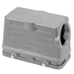 1 pcs - Amphenol Industrial C146 Heavy Duty Power Connector Hood, M25 Thread