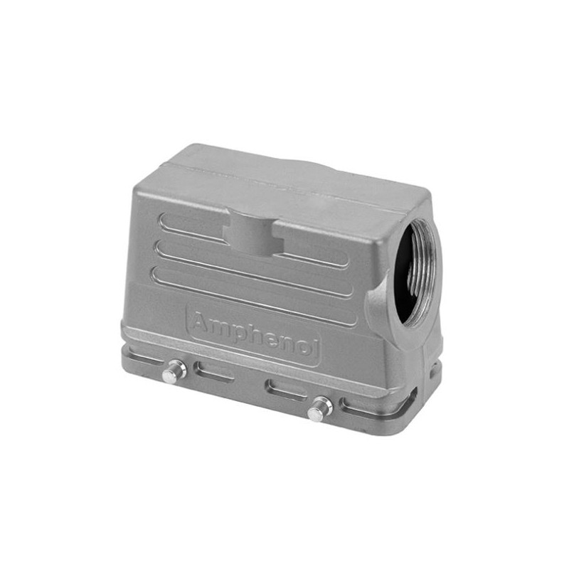 1 pcs - Amphenol Industrial C146 Heavy Duty Power Connector Hood, M25 Thread