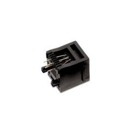 10 pcs : 615004144121 - Modular Connectors / Ethernet Connectors WR-MJ 6P4C THT Verti ModularJack