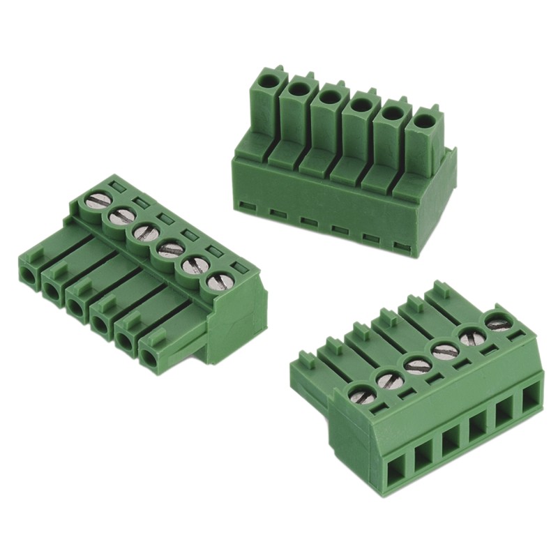 1 pcs - Wurth Elektronik 3.5mm Pitch 3 Way Pluggable Terminal Block, Plug, Cable Mount, Screw Termination