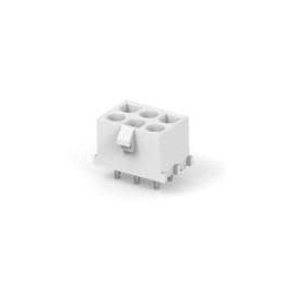 10 pcs : 1969811-1 - Pin & Socket Connectors 6 CIRCUIT UNVSL P.C. BOARD SOCKT HDR ASSY