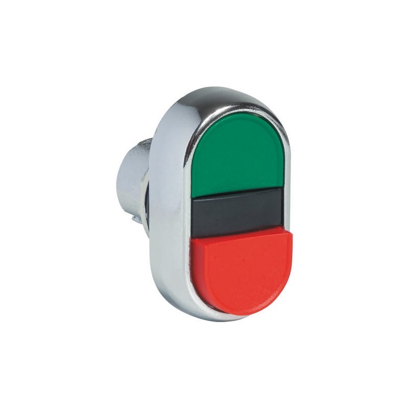 1 pcs - Allen Bradley 800F Series Green, Red Momentary Push Button Head, 22mm Cutout, IP65