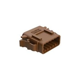 10 pcs : ATM06-12SD - Automotive Connectors 12 Pin Plug Key Positn D