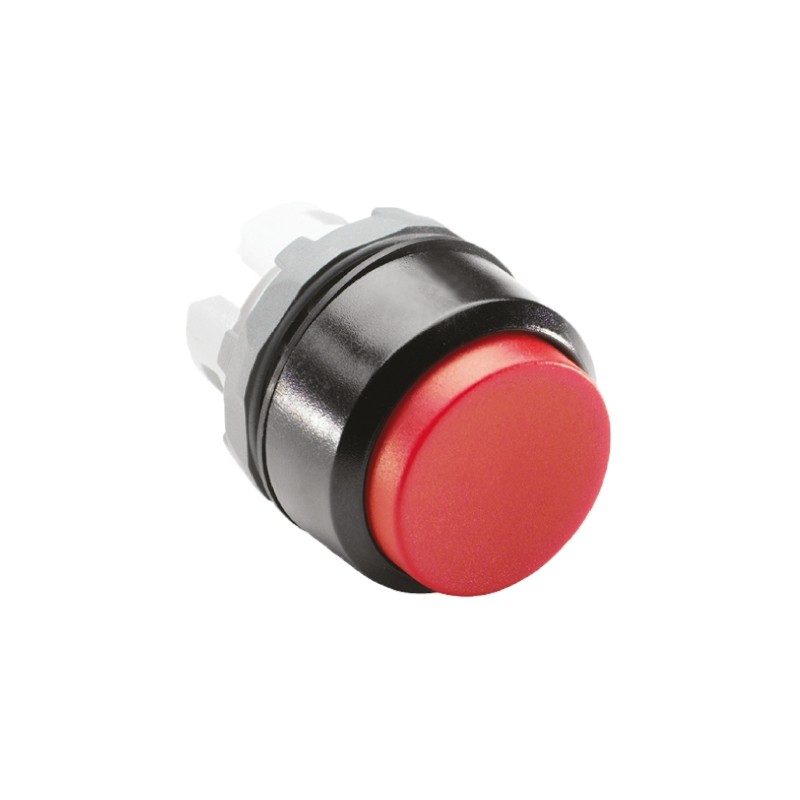 1 pcs - ABB Modular Series Red Momentary Push Button Head, 22mm Cutout, IP66
