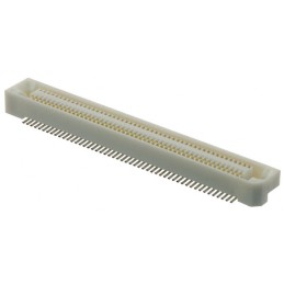 1 pcs - Hirose FX6 Series Straight Surface Mount PCB Socket, 100-Contact, 2-Row, 0.8mm Pitch, Solder Termination