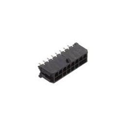 10 pcs : 7-2204801-8 - Power to the Board MICRO-HI HEADER VERTICAL DIP 16P