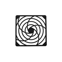 10 pcs : G80POG - Fan Filters & Accessories Push-On Fan Guard for 80mm Fan or OD8015/OD8025/OD8038/OA825AP/OA80AP, Plastic