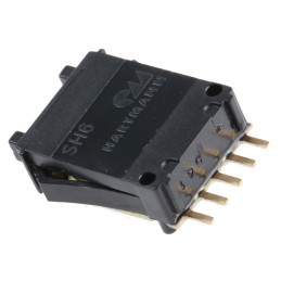 1 pcs - Hartmann Pushwheel Switch BCD Pushwheel Through Hole Panel Mount 100mΩ 10-way SH6-131-AKK