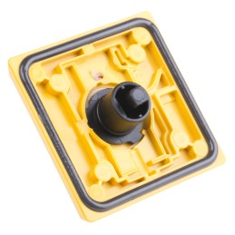 1 pcs - ABB Red/Yellow Rotary Handle