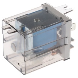 1 pcs - Finder Flange Mount Power Relay, 24V dc Coil, 20A Switching Current, SPDT