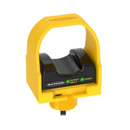 1 pcs - Banner 1 Button Self-Checking Optical Touch Buttons, Yellow, STB Series