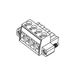 10 pcs : 39524-5003 - Pluggable Terminal Blocks 5.0MM EUROPLUG RA ME GRN 3CKT