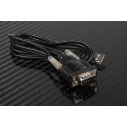 1 pcs - RS PRO Cable, Male USB A to Male 9 Pin D-sub Cable, 1.2m