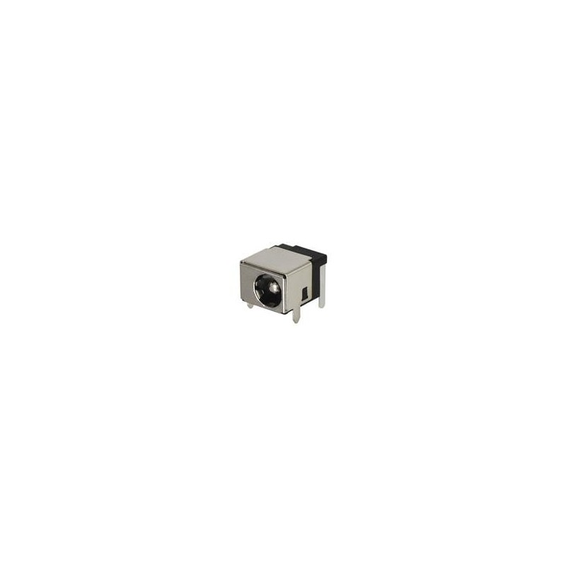 10 pcs : PJ-079BH - DC Power Connectors power jack, 2.5 x 5.8 mm, horizontal, through hole, high current, w/ shielding,1 switch